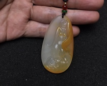 (Song of Spring) listed beauty pendant Yunnan Huanglongyu