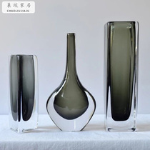 Simple modern Vase ornaments handmade glazed color model room soft living room bedroom desktop creative flower arrangement