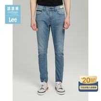 Lee mall with the same 21 spring new products fine jade cool 709 low waist slim blue jeans men L11709P6678H