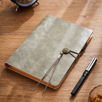 A5 China Wind Loose-leaf Notebook Business Brief Detachable Work Conference Record Notepad Literature And Art Refined Personality Creative Retro College Student Diary Book to make custom print LOGO