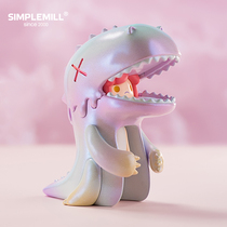 Park Workshop Dinosaur Sister Dazzling Series 15 -28 Dao Light Blind Boxes Handmade Public Tsai Creative Gift Internet Red Tide Pendulum