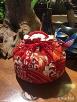 Rui handmade soup cloth cover cotton bronzing wave hand oven storage bag electric cake set recommended custom empty bag