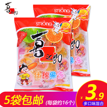 Xizhiro lactic acid jelly 360g assorted juice multi-flavored snacks snack snack gift package snack food jelly pudding
