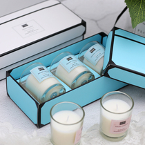 WEEKBAR bedroom non-smoking fragrance scented candle with hand gift box female birthday wedding Christmas gift to send best friend