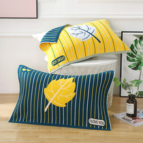 Pillow Cushion Towels A Pair of Summer Summer pillows 2021 new pure cotton pillows with non-slip upscale cool and sweat