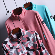 Children Teenagers Autumn Winter Sports Semi-Zip Long Sleeves Quick Dry Warm Knit Elastic Yoga Jacket Running Fitness