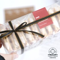 Baking Packaging Plastic Box Nougat Snowflake Souffle Packaging Box Christmas Cookie Box Transparent Packaging Box