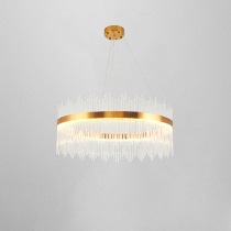 Postmodern glass crystal light lavish chandelier 2020 new personality Living room Restaurant Bedroom Designer Brief Lamp