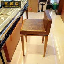 Jewelry store chair Stainless steel chair Bar chair Cashier chair High stool Reception chair Bar glasses shop