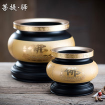Taiwan Seiko thickened copper incense burner Stand incense burner for Buddha incense Burner Ceremony Buddha incense burner Solid brass
