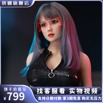 Physical full silicone doll Inflatable Girl male girlfriend can insert adult sex toys