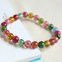 12 12 40 gr 7mm colorful candy Bite hand strings sweet and beautiful round Everest Pearite Bracelet Girl Presents