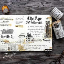 Twilight Vintage Vintage Original and paper tape whole roll can tear hand tent tape DIY diary decorative tape