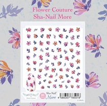 Japanese sha-nail more retro ultra-thin idyllic little flower ins floral manicure sticker decoration durable