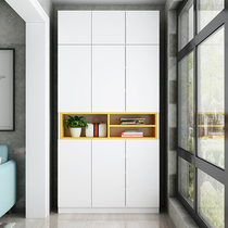 Customized balcony lockers sunscreen simple storage cabinets small units large-capacity wall high cabinets miscellaneous cabinets