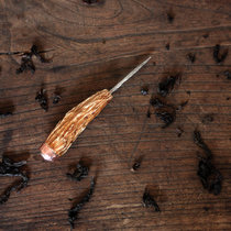 Japanese-style popular tea set Xian Yun Ya play handmade old antlers Sterling silver Puer black cone tea ceremony tea knife tea needle