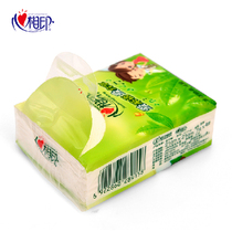 Heart print handkerchief tea classic thickened four-layer tissue facial tissue 2 sets of 24 packs of portable tissue paper