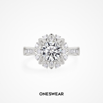 Van GOGH ONESWEAR Marguerite 18k gold one carat female diamond ring proposal wedding couple diamond ring