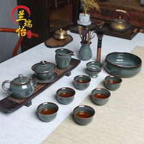 LAREEY Kung fu tea set suite luxury high-end ceramic teapot tea cup tea cup accessories