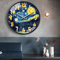Brahma works wall clock creative watch living room home fashionable bell hanging wall modern bedroom hanging watch wall