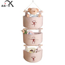 Paper Debris Collection Na Bag Bedroom Wall Hanging Bedside Hanging Bag Bedside Hostel Cloth Art Hanging for hanging hood Lovely E