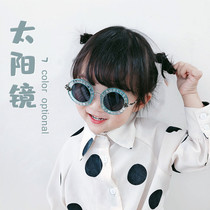 2021 new childrens sunglasses girls boys sunglasses fashion trend childrens eyes 2-8 years old tide treasure goggles