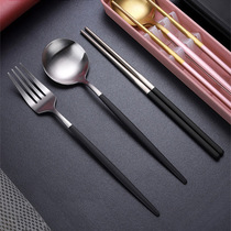 Set of household tableware dishes gifts housewarming light luxury ceramics Jingdezhen bone china chopsticks Creative Bowl