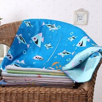 AB Face Pure Cotton Cloth Bath Towels Baby Bath Towel Gauze Bag is enlarged thick by newborn rectangle