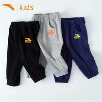 Anta childrens shorts Boys  pants Summer 2021 new thin section pure cotton sports pants Childrens seven-point pants baby pants