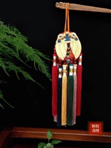 Promotion of Suzhou embroidery handmade boutique car hanging decoration features security pendant characteristic tassel meaning good pendant