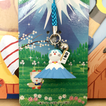 Doraemon Japan genuine regional limited pendant Mount Fuji Blue