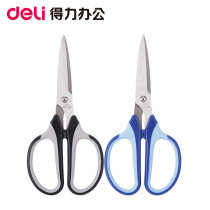 Dili scissors 6001 art scissors office life household stainless steel paper cutter rubber handle