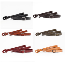 cam-in genuine leather digital camera braces adjustable length applicable Leica Fuji micro-single photo shoulder strap CS219