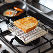 Regular Japanese housewives love to use grills|Baked Japanese rice cakes toast bread grilled fish grill grill