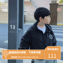 Bobo Pig Boy Clothing Boy Spring Autumn New Reflective Printed Jacket CUHK Child Foreign Han Version Children Long Sleeve Blouse