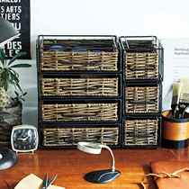 Japan New Bed Head Cabinet Disposal Cabinet China Manufacturing Vines Collection Box Frame Casually Combinable Fields Garden