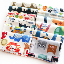 Cotton cartoon cloth childrens placemat thickened non-slip primary school desk tablecloth 40*60 folding western placemat table