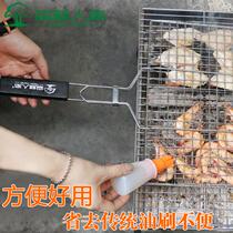 Forest house oil bottle soy sauce sweeping high temperature oil brush accessories barbecue silicone brush environmental protection liquid brush barbecue tool