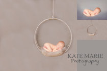 Children Photography Props Newborns Full Moon 100 Days Photography Props Iron Art Hanging Basket Movie photography props exhibition
