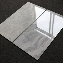 Gray marble tiles Living room wall tiles 400x800 all-ceramic polished hall aisle dining room wall skirt tiles
