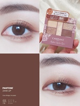 Spot Almond Milk Tea Japan Canmake Winter New 5 Color Eye Shadow warm winter Italian Earth Color Hair Smooth