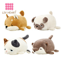 LIVHEART firewood dog plush toy fascia ball muscle relaxation shoulder neck foot massage ball tendon ball doll