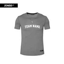 ZONEiD team custom T-shirt 2021 spring new basketball sport breathable sweat-absorbing training short sleeve suit