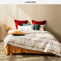 Blue platinum 80 full cotton mill wool four pieces of winter high branch high density youthful fashion thickened bed art loft