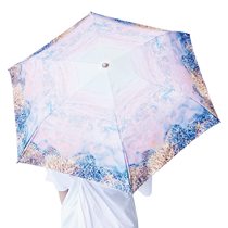 Japan FinnRichie Dream Sea and Seagull Department Ocean clear and rain dual-use umbrella shading and printing Chinese system