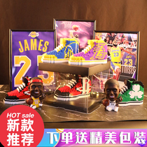 A meaningful surprise walk to the boys friends a birthday present James basketball shoe model star handrun