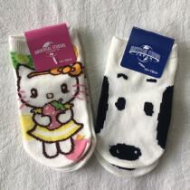 Sweet heart foreign trade 丨 Out of Japan 3-6 years old USJ cute men and womens childrens cotton socks original card