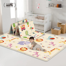 Baby crawling mat thickened baby childrens floor mat living room household tasteless and moisture-proof childrens carpet learning to climb the whole mat