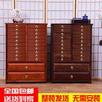 Rosewood Puer tea cabinet Household multi-layer walnut tea storage cabinet Bamboo tea box tea cake storage cabinet