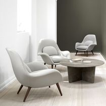 SWOON LOUNGE CHAIR design creative leisure sofa chair amphitheet armchair cafe chair glass steel